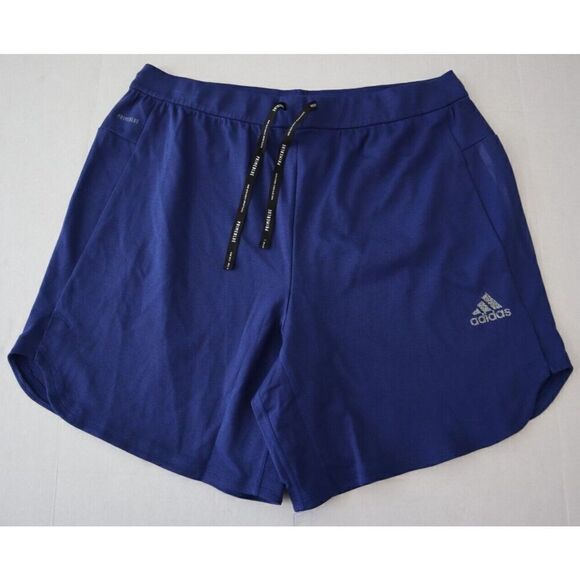 Adidas GT3882 Men's Sz 2XL Victory Blue Primeblue Always Om Yoga Shorts - Picture 1 of 8